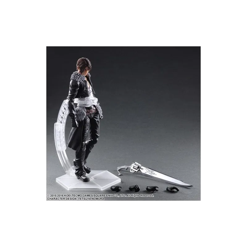 FIGURINE PLAY ARTS FINAL FANTASY SQUALL 28 CM, CATALOGUE SQUARE ENIX FINAL FANTASY - The Shop Gamer