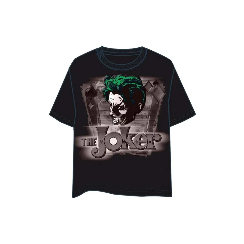 T-SHIRT JOKER FACE M, T-SHIRTS COMICS, T-SHIRTS BATMAN - The Shop Gamer