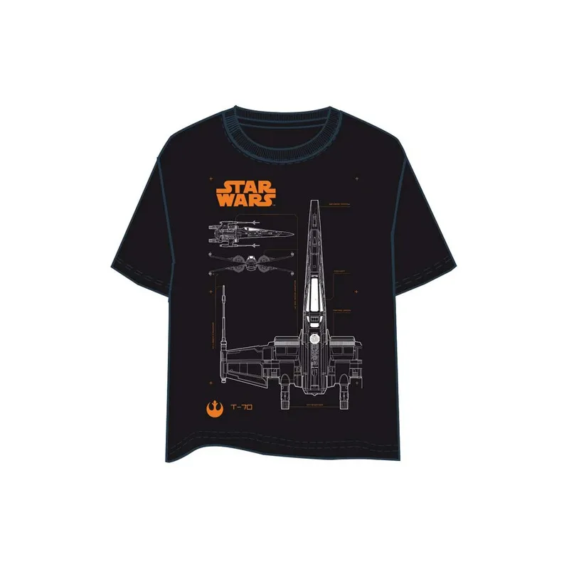 T-SHIRT STAR WARS T-70 PROTO XL, T-SHIRTS CINÉMA STAR WARS - The Shop Gamer