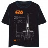 CAMISETA STAR WARS T-70 PROTO XL CAMISETAS CINE CAMISETAS STAR WARS