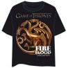 CAMISETA JUEGO DE TRONOS TARGARYEN LOGO M CAMISETAS SERIES TV JUEGO DE TRONOS