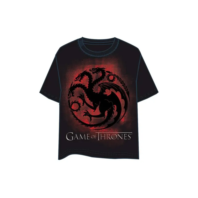 T-SHIRT JUEGO DE TRONOS TARGARYEN SHADOW, T-SHIRTS SERIES TV - The Shop Gamer