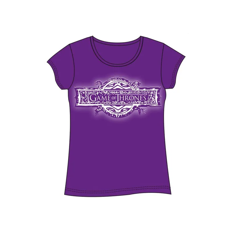 MAGLIETTA DA RAGAZZA JUEGO DE TRONOS LOGO XL, MAGLIETTE SERIES TV JUEGO DE TRONOS - The Shop Gamer