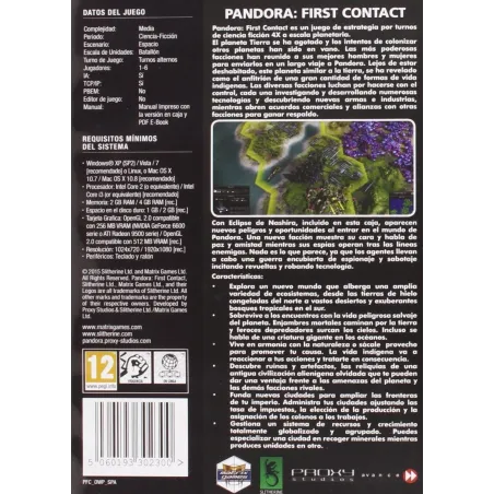 PANDORA FIRST CONTACT PC MAC LINUX PHYSICAL VIDEO GAME DVD-ROM - The Shop Gamer