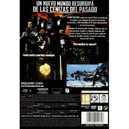 FRONT MISSION EVOLVED PC-VIDEOSPIEL, PHYSISCH, DVD-ROM - The Shop Gamer