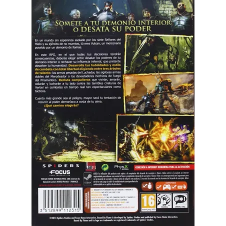 BOUND BY FLAME PC FYSIEK VIDEOSPEL DVD-ROM RPG - The Shop Gamer