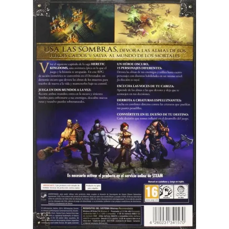 SHADOWS HERETIC KINGDOMS ÉDITION COLLECTOR PC JEU VIDÉO PHYSIQUE DVD-ROM - The Shop Gamer