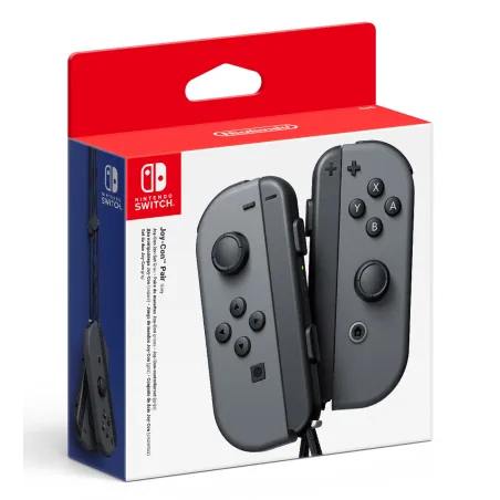 JOY-CON (SET SINISTRO/DESTRO) GRIGI, 2 CONTROLLER PER NINTENDO SWITCH, COLORE GRIGIO - The Shop Gamer
