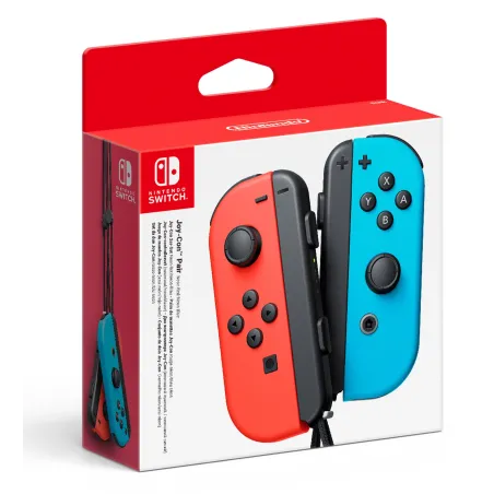 JOY-CON (SET SINISTRA/DESTRA) BLU NEON E ROSSO NEON, 2 CONTROLLER NINTENDO SWITCH - The Shop Gamer