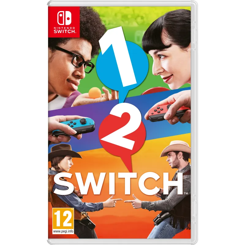 1-2 SWITCH PHYSICAL GAME FOR NINTENDO SWITCH, PARTY MINI-GAMES - The Shop Gamer