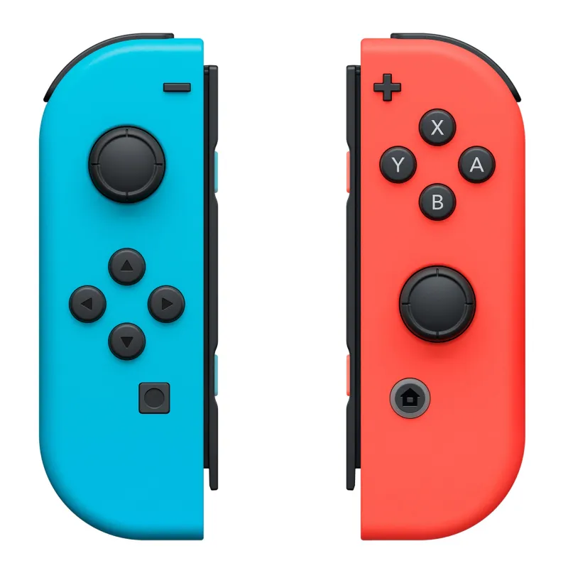 JOY-CON SET LINKS/RECHTS, NEONBLAU UND NEONROT, 2 CONTROLLER NINTENDO SWITCH - The Shop Gamer