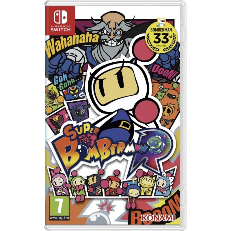 SUPER BOMBERMAN R NINTENDO SWITCH PHYSISCHES SPIEL FÜR NINTENDO SWITCH - The Shop Gamer