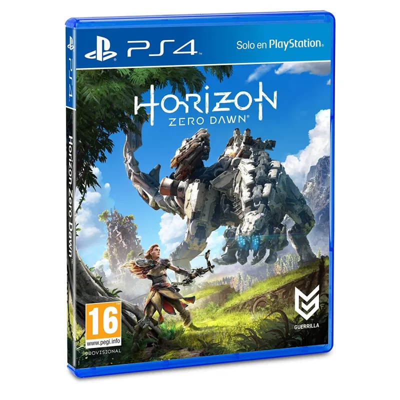 HORIZON ZERO DOWN PS4 VIDEOJUEGO FÍSICO PLAYSTATION 4 GUERRILLA MEJORADO PS4 PRO