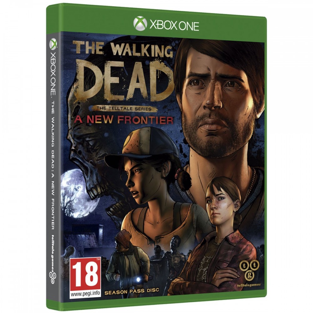 THE WALKING DEAD XBOX ONE A NEW FRONTIER THE TELLTALE SERIES SEASON PASS DISC