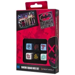 QW BATMAN MINIATURE GAME - SUICIDE SQUAD SET D6 ACCESSOIRES DE JEU, DÉS SPÉCIAUX - The Shop Gamer