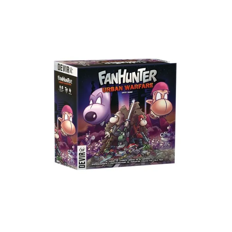 FANHUNTER URBAN WARFARE BOARD GAMES - The Shop Gamer