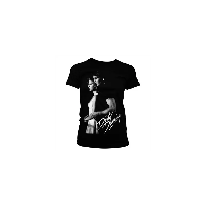 DAMES T-SHIRT DIRTY DANCING ZWART L, FILM-T-SHIRTS DIRTY DANCING - The Shop Gamer