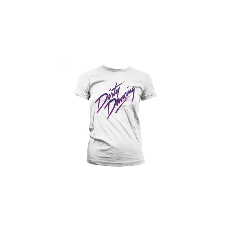 DAMES-T-SHIRT DIRTY DANCING-LOGO, MAAT M, FILMSHIRT DIRTY DANCING - The Shop Gamer
