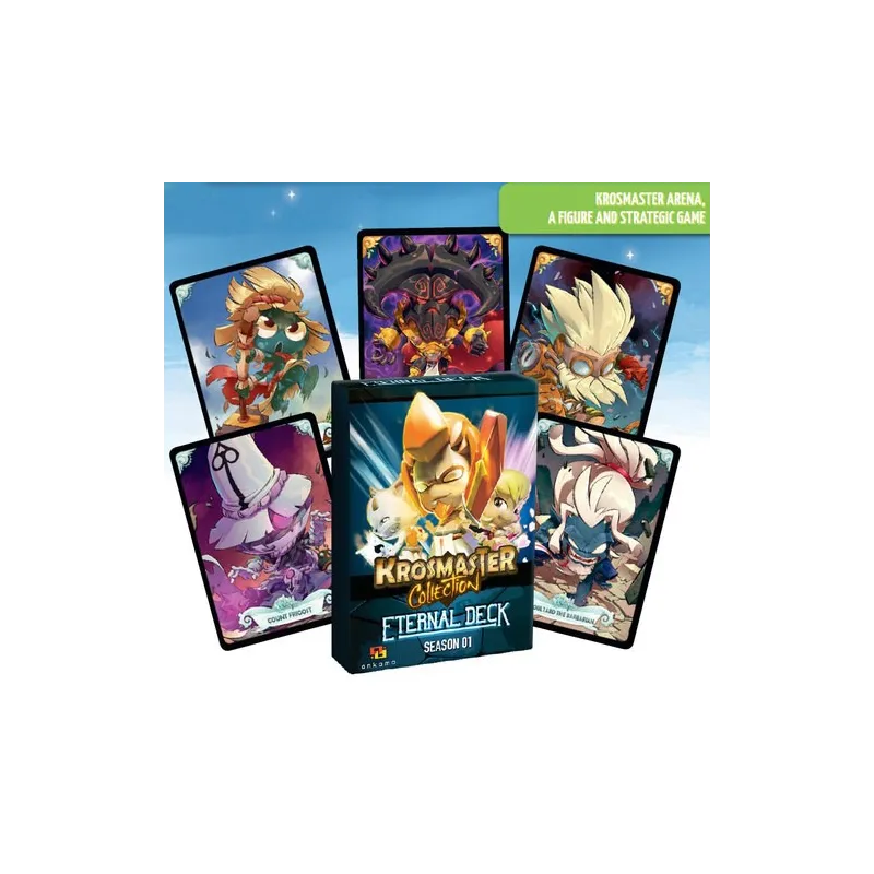 DOFUS KROSMASTER SEASON 1 ETERNAL DECK, DOFUS KROSMASTER ARENA MINIATURE GAME - The Shop Gamer