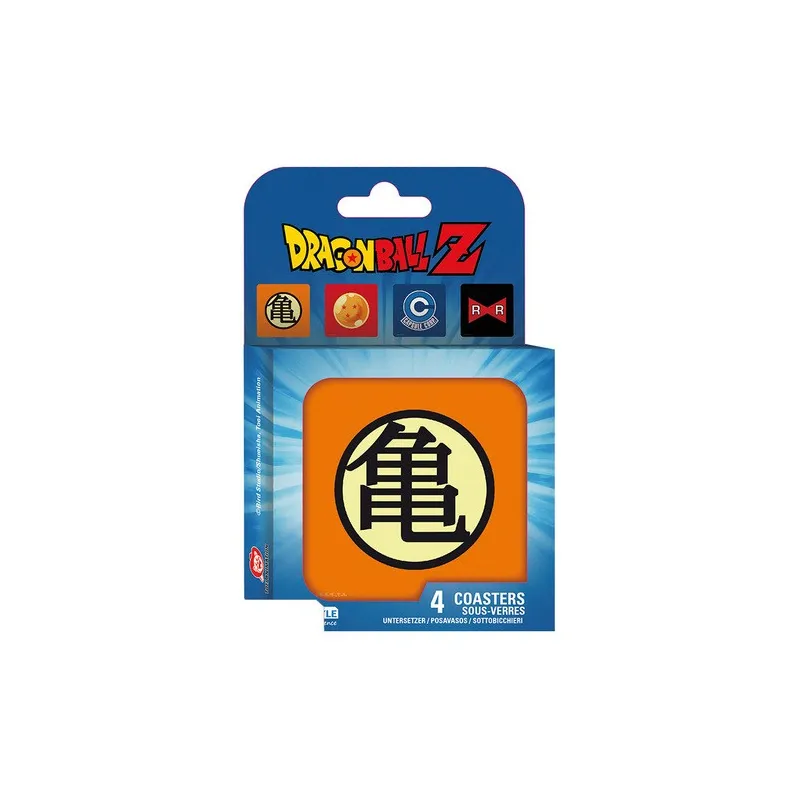 DRAGON BALL MANGA MERCHANDISE COASTER SET DRAGONBALL - The Shop Gamer