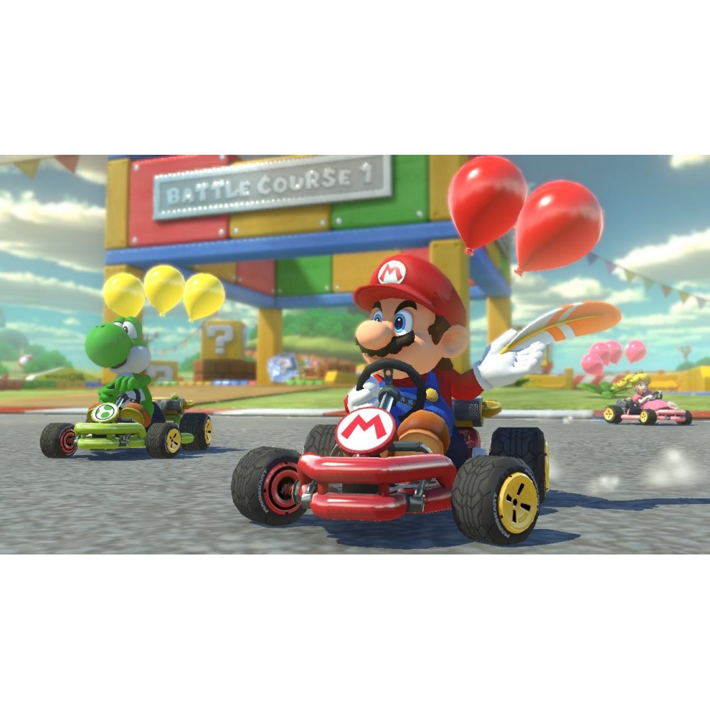 Mario Kart 8 Deluxe Switch Juego FÍsico Pase De Pistas Extras Cont Digital 7439