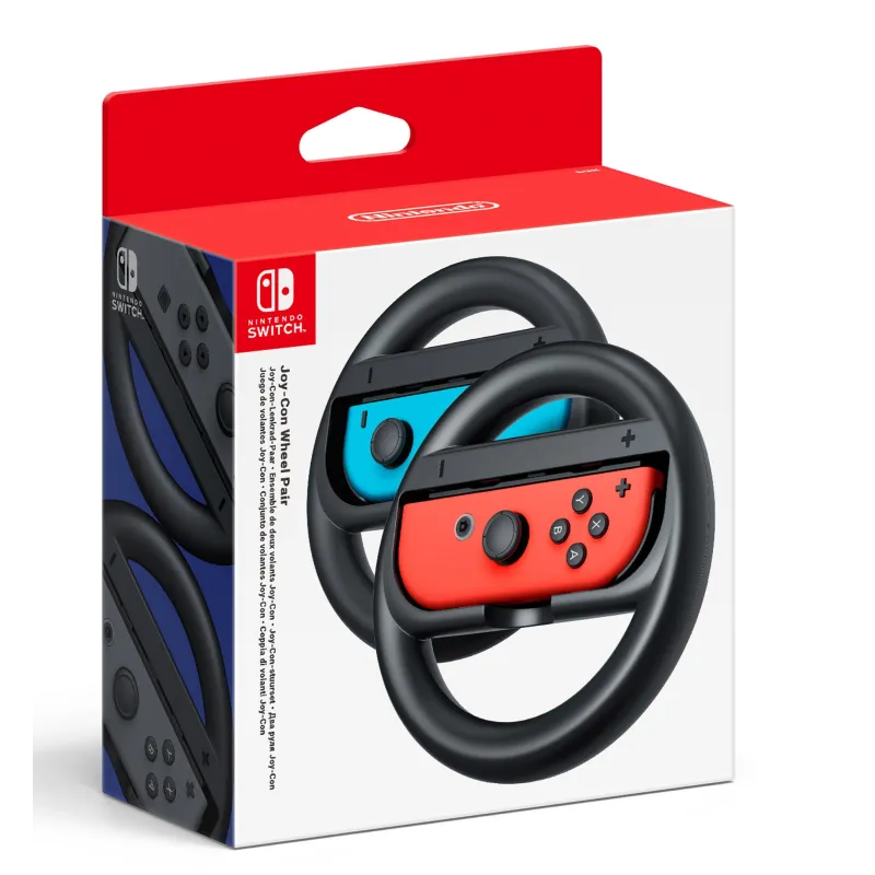 JOYCON WHEEL POUR NINTENDO SWITCH, MANETTES NON INCLUSES, PACK DE 2 VOLANTS - The Shop Gamer