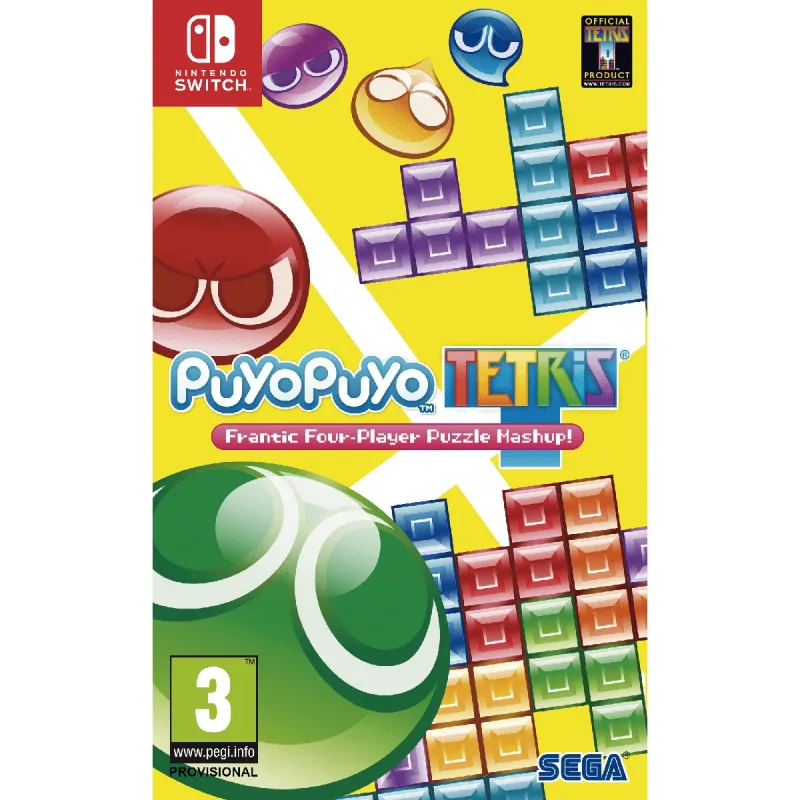 PUYO PUYO TETRIS SWITCH JEU VIDÉO PHYSIQUE NINTENDO SWITCH SEGA - The Shop Gamer