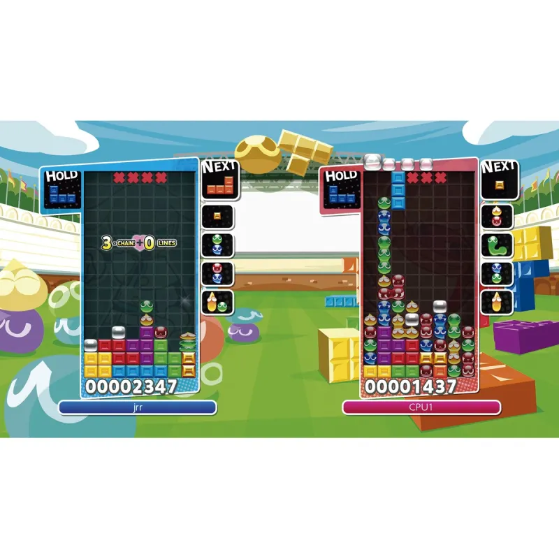 PUYO PUYO TETRIS SWITCH PHYSICAL VIDEO GAME NINTENDO SWITCH SEGA - The Shop Gamer