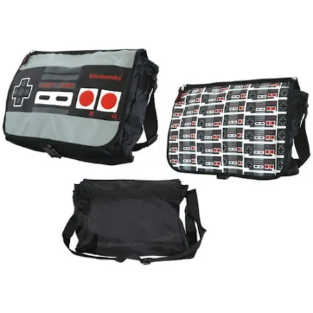 NINTENDO REVERSIBLE TEXTILE GAMING SHOULDER BAG - The Shop Gamer
