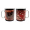 TAZA JUEGO DE TRONOS TARGARYEN 460 ML MERCHAN CINE Y TV JUEGO DE TRONOS