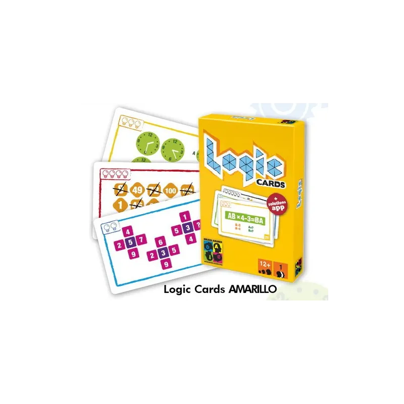 LOGIC CARDS YELLOW BOARD GAMES EDUCATIONAL GAMES - The Shop Gamer