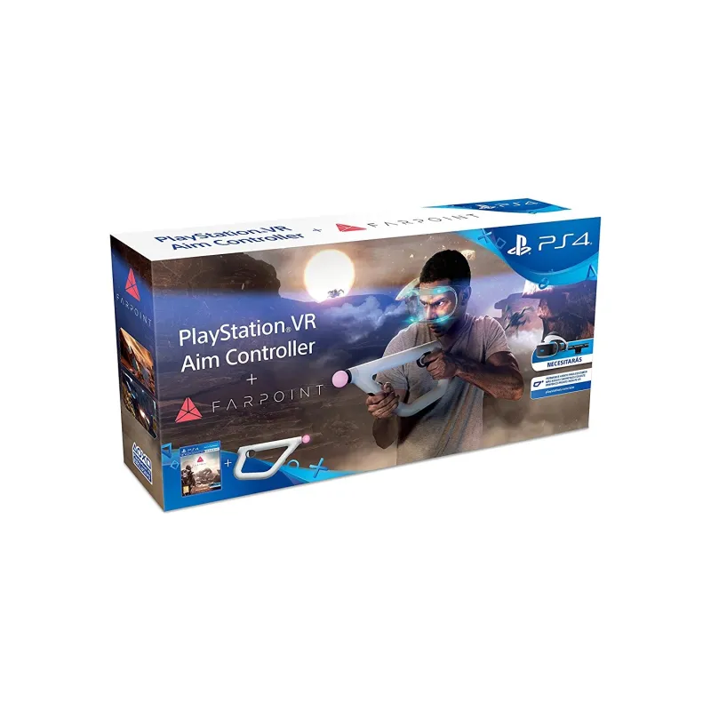 FARPOINT PS4 VR CON AIM CONTROLLER JUEGO + ACCESORIO PLAYSTATION 4 PSVR REQUERIDO