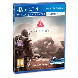 PACK PLAYSTATION VR + JUEGO FARPOINT + AIM CONTROLLER PS4 PSVR CASCO JUEGO FUSIL