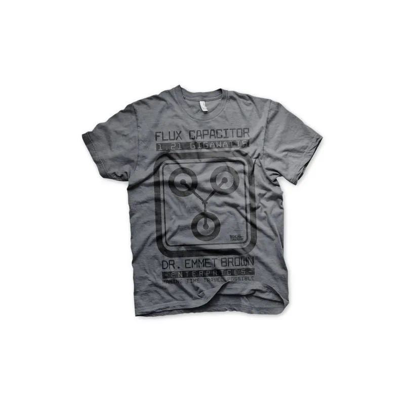 T-SHIRT REGRESO AL FUTURO FLUX M, T-SHIRTS CINÉMA REGRESO AL FUTURO - The Shop Gamer