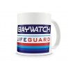 TAZA BAYWATCH LIFEGUARD CAMISETAS SERIES TV VIGILANTES DE LA PLAYA