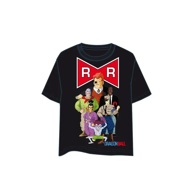 T-SHIRT DRAGON BALL RED RIBBON XXL, T-SHIRTS MANGA DRAGON BALL - The Shop Gamer