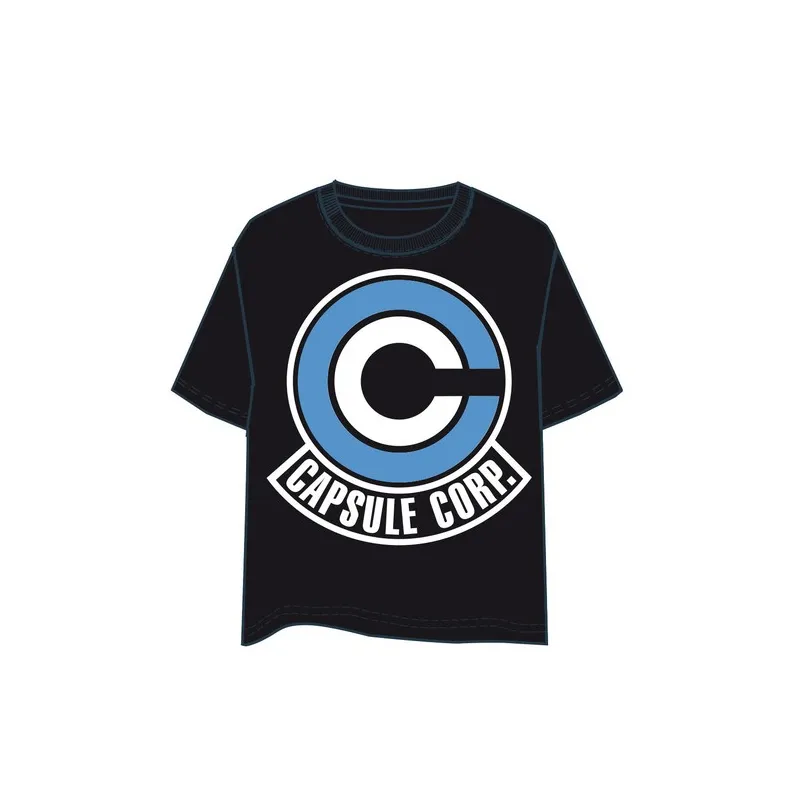 T-SHIRT DRAGON BALL LOGO CAPSULE CORP XXL, T-SHIRTS MANGA DRAGON BALL - The Shop Gamer