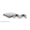 PS4 SLIM 500 Gb CONSOLA PLAYSTATION 4 PLATEADA SILVER + 2 DUALSHOCK V2 PLATEADOS