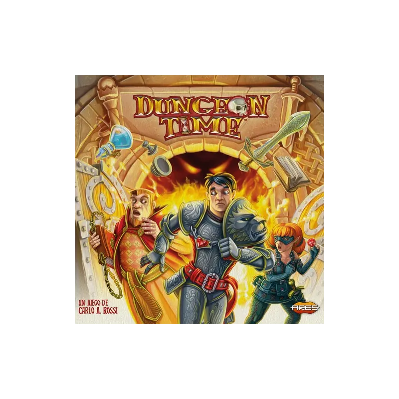 DUNGEON TIME SPANISCHE AUSGABE, UNVERZICHTBAR, BRETTSPIELE - The Shop Gamer