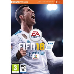 FIFA 18 VIDEOJUEGO PC CÓDIGO DE DESCARGA ORIGIN EN CAJA PC
