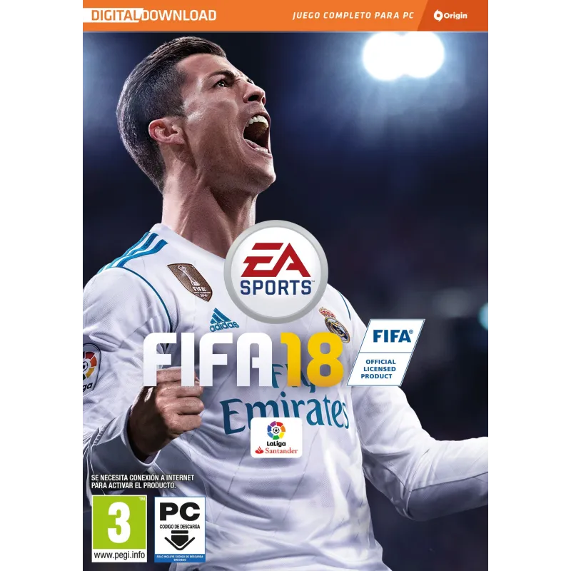 FIFA 18 JEU VIDÉO PC, CODE DE TÉLÉCHARGEMENT ORIGIN PAR E-MAIL FIFA18 - The Shop Gamer