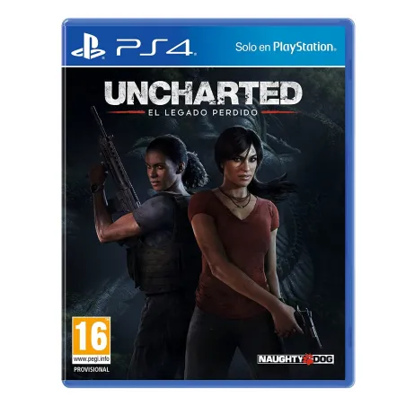 UNCHARTED EL LEGADO PERDIDO PS4 PLAYSTATION 4 NAUGHTY DOG ONLY ON PLAYSTATION - The Shop Gamer
