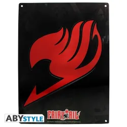 PLAQUE EN MÉTAL FAIRY TAIL EMBLÈME 28 X 38, MERCHANDISING MANGA FAIRY TAIL - The Shop Gamer