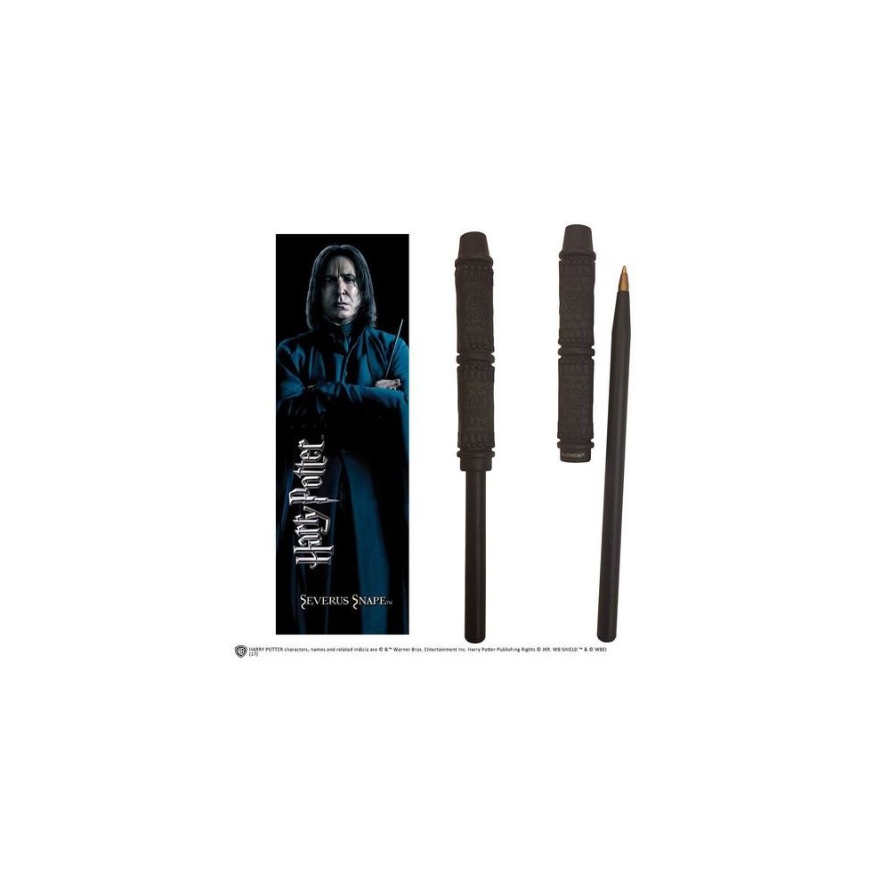 BOLIGRAFO Y MARCAPAGINAS HARRY POTTER SNAPE MERCHAN CINE Y TV HARRY POTTER