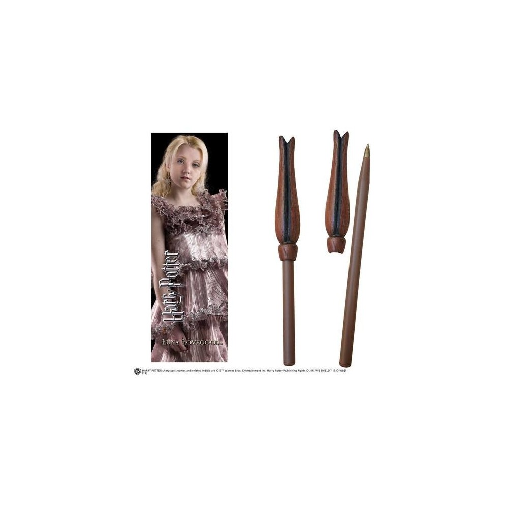 BOLIGRAFO Y MARCAPAGINAS HARRY POTTER LUNA MERCHAN CINE Y TV HARRY POTTER