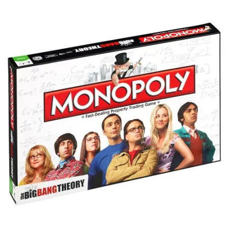 MONOPOLY THE BIG BANG THEORY BOARD GAMES CLASSIC GAMES - The Shop Gamer