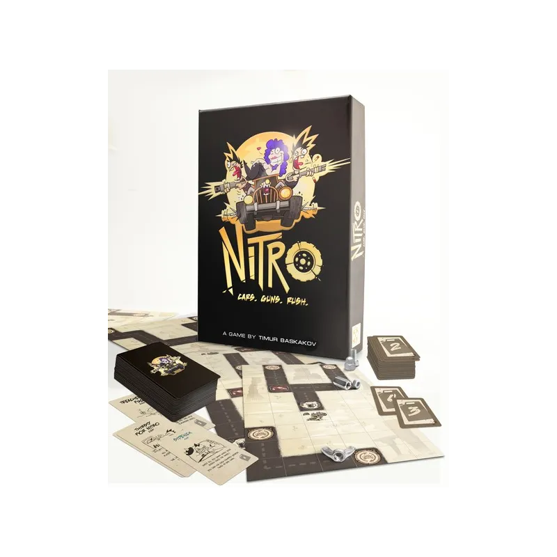 NITRO MEILLEURES VENTES JEUX DE SOCIÉTÉ JEUX DE PLATEAU - The Shop Gamer