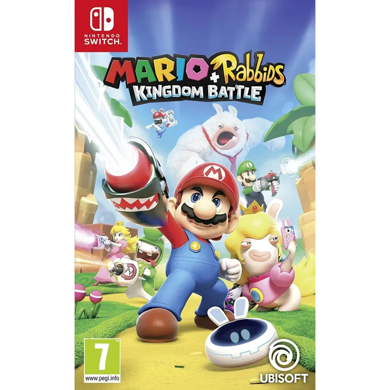 MARIO + RABBIDS KINGDOM BATTLE NINTENDO SWITCH JEU VIDÉO PHYSIQUE - The Shop Gamer