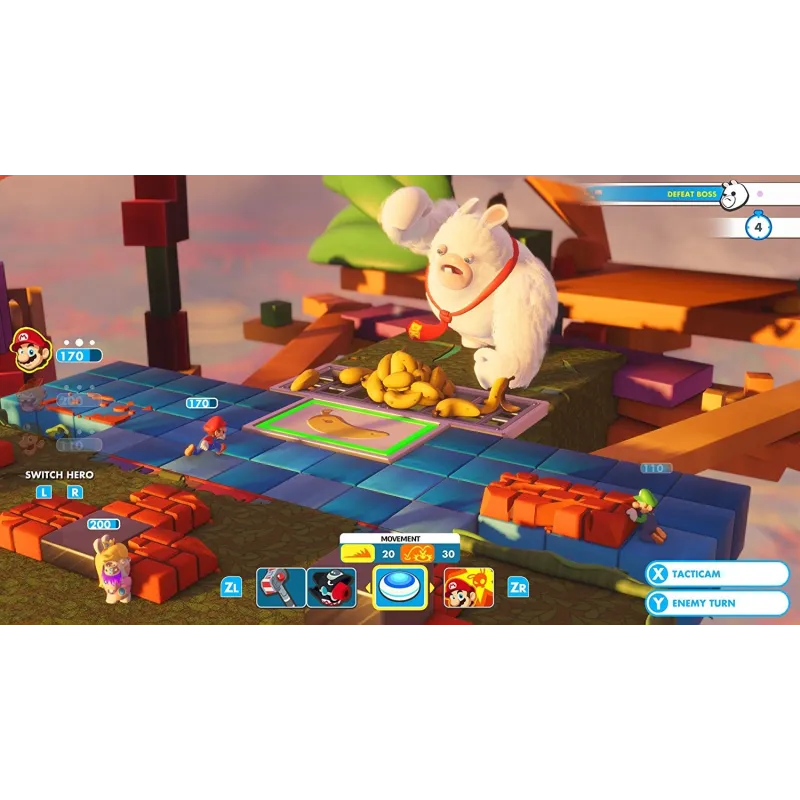 MARIO + RABBIDS KINGDOM BATTLE NINTENDO SWITCH JEU VIDÉO PHYSIQUE - The Shop Gamer