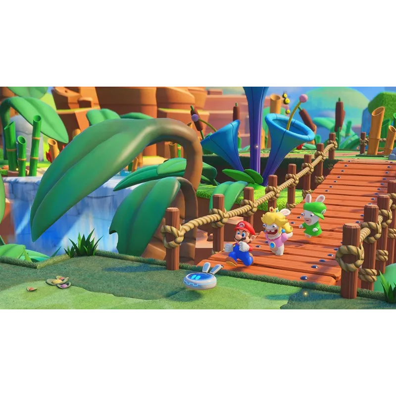 MARIO + RABBIDS KINGDOM BATTLE NINTENDO SWITCH JEU VIDÉO PHYSIQUE - The Shop Gamer